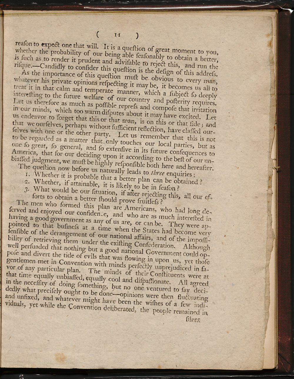 An Address to the People of the State of New York on the Subject of the Constitution, Agreed Upon at Philadelphia, the 17th of September, 1787, April 12, 1788 page 10