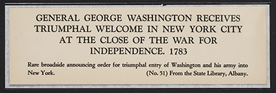 New-York, Nov. 24, 1783 : The committee appointed to conduct the order of receiving their excellencies Governor Clinton and General Washington thumbnail page 3