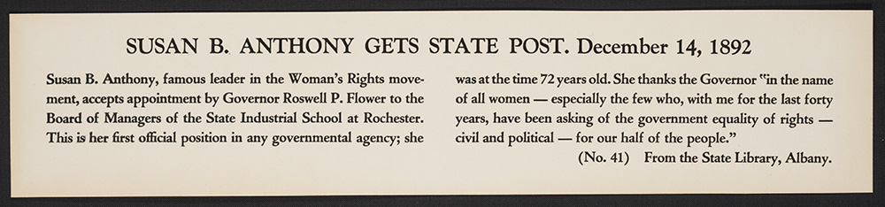 Letter to Roswell P. Flower from Susan B. Anthony: manuscript, December 14, 1892 page 3