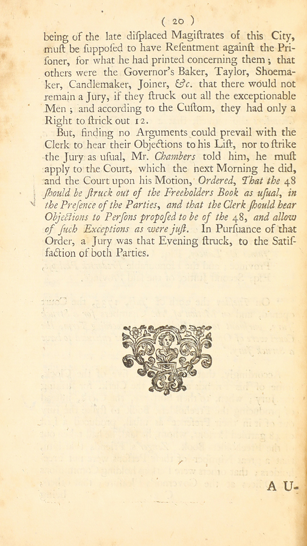 The trial of John Peter Zenger, of New-York, printer, who was tried and acquitted, for printing and publishing a libel against the government : with the pleadings and arguments on both sides page 24