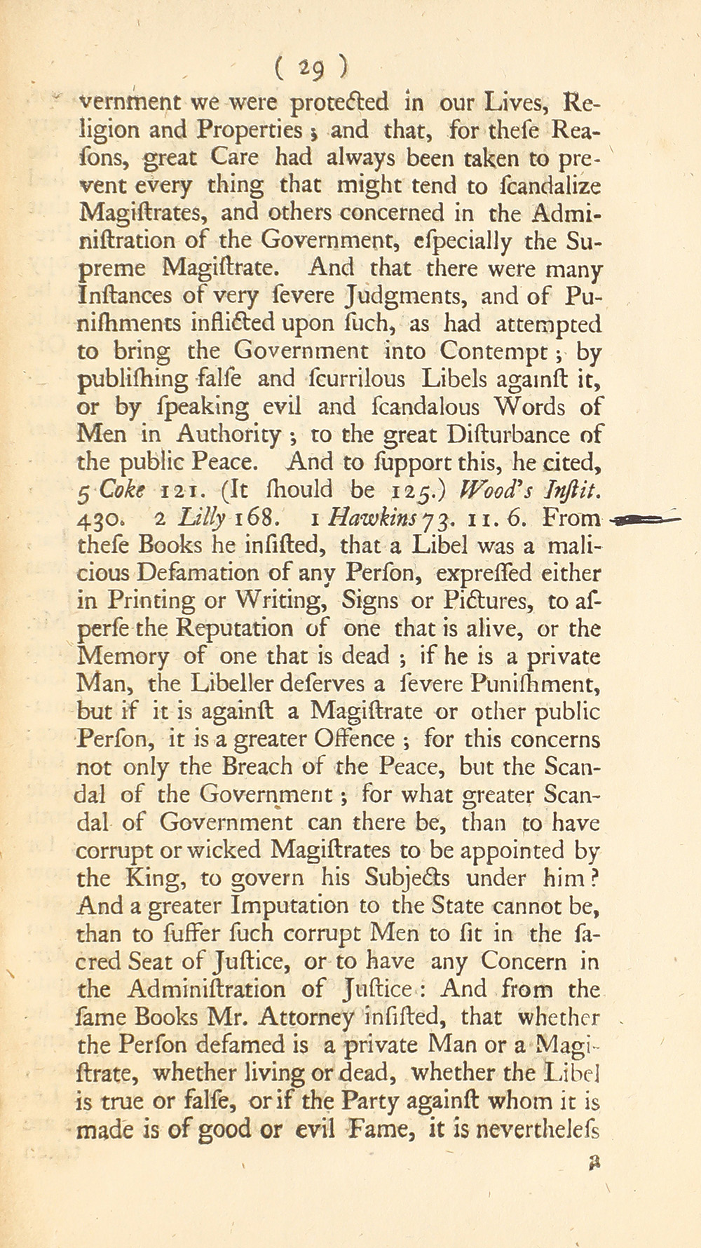 The trial of John Peter Zenger, of New-York, printer, who was tried and acquitted, for printing and publishing a libel against the government : with the pleadings and arguments on both sides page 33