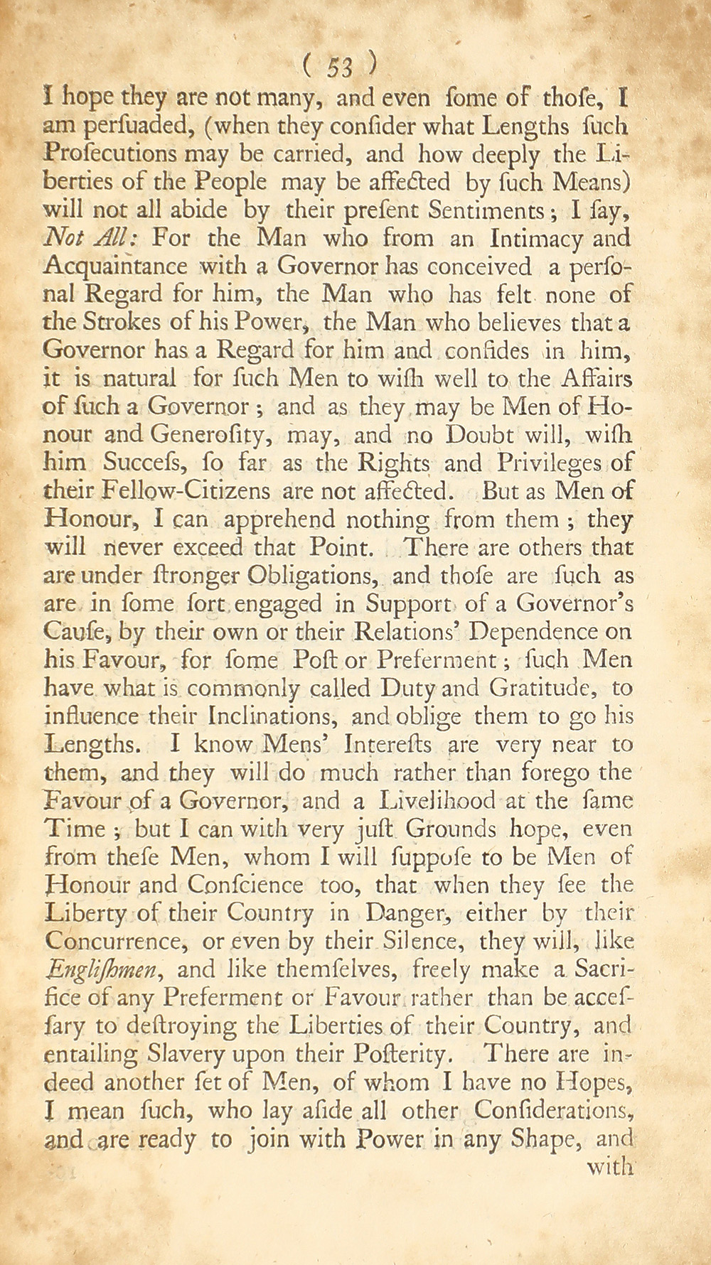 The trial of John Peter Zenger, of New-York, printer, who was tried and acquitted, for printing and publishing a libel against the government : with the pleadings and arguments on both sides page 57