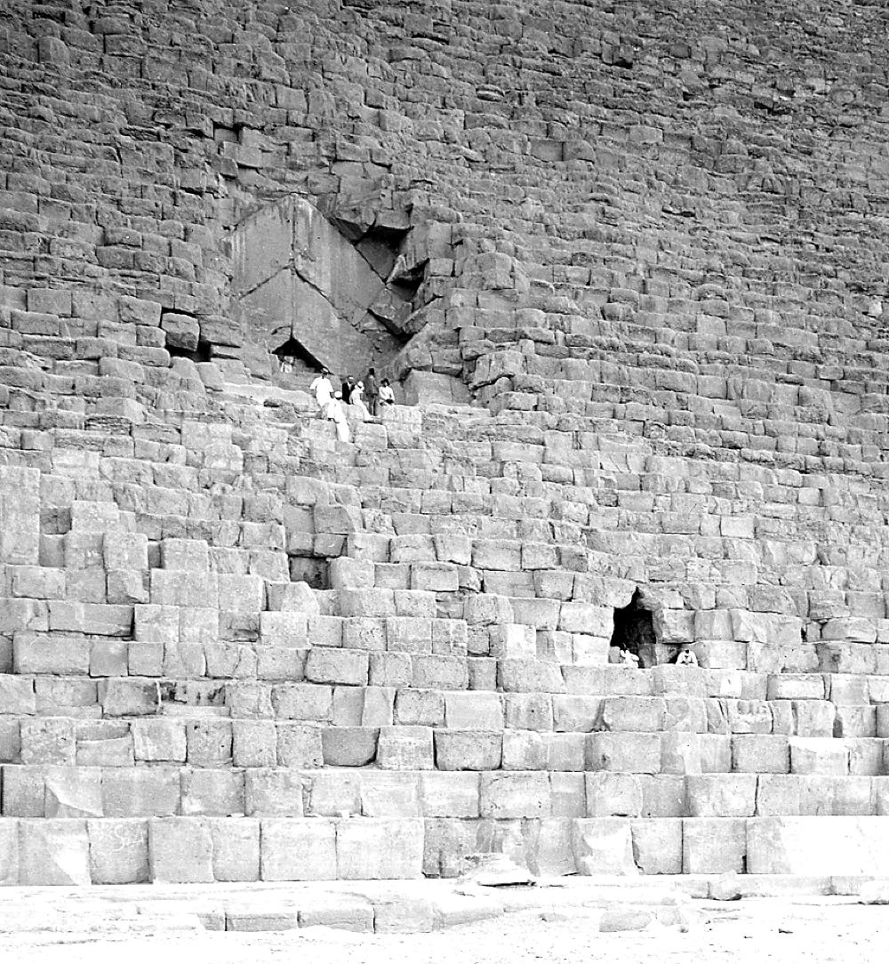 Close-Up of the Great Pyramid, 1933 page 1