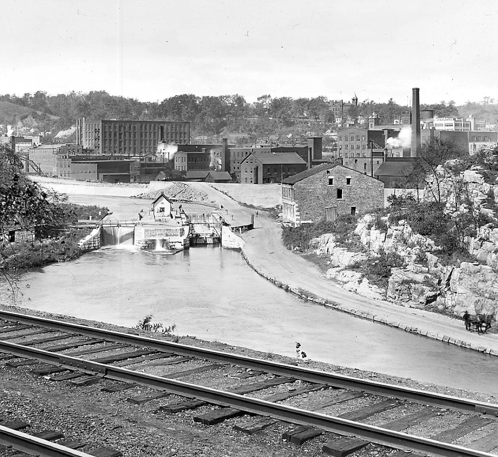 Erie Canal Locks at Little Falls, 1911 page 1