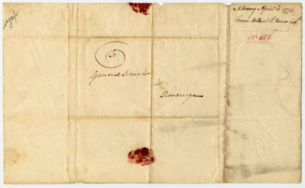 Volckert P. Douw to General Schuyler about Indians from Canada, April 15, 1776 page 2