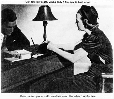 Load A Slip Shouldn't Show, Job Hunting, 1924 in Main Document Viewer