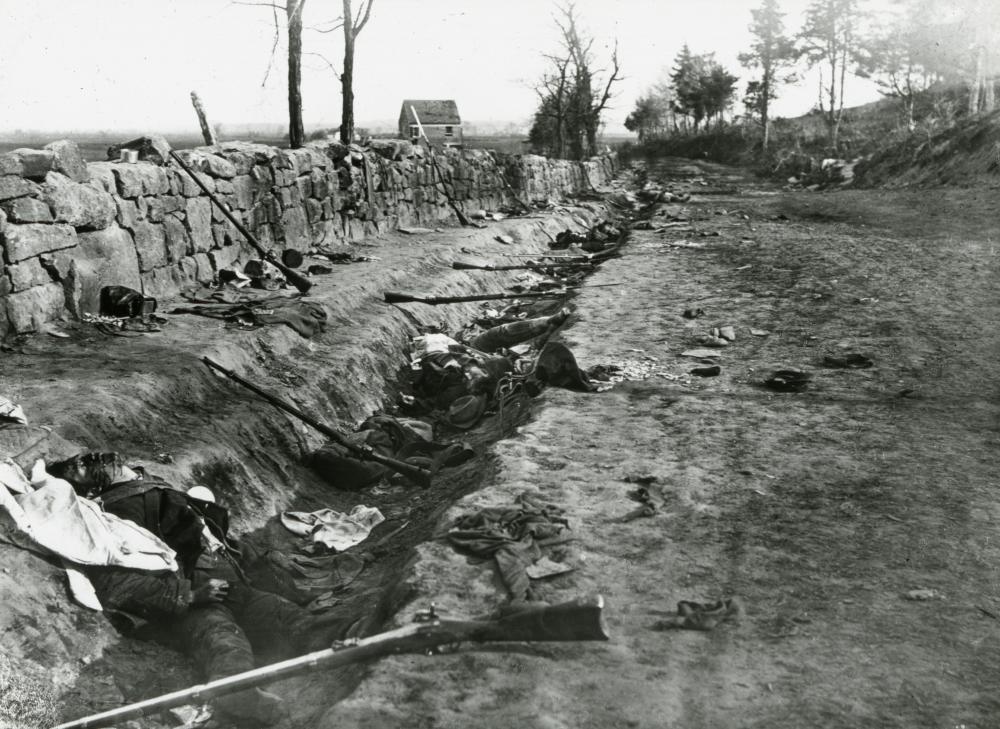 Sunken Road on Day of Battle, Fredericksburg, Virginia, 1863 page 1