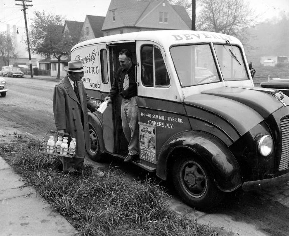 Milk Delivery Truck, c. 1940 page 1