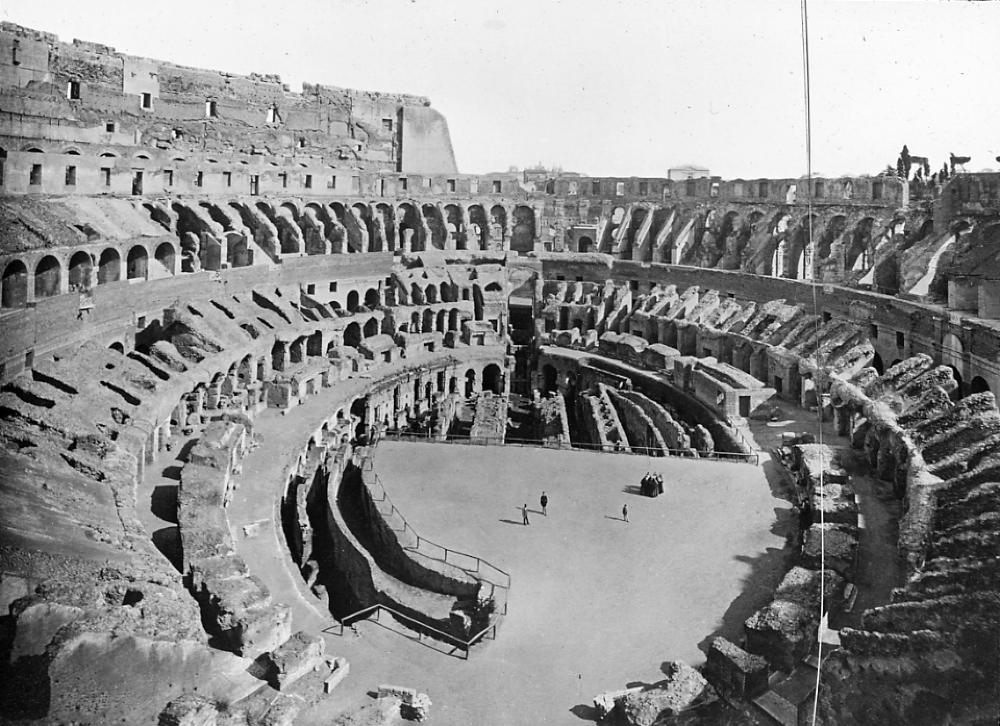 Interior of the Colosseum, Rome, Italy, n.d. page 1