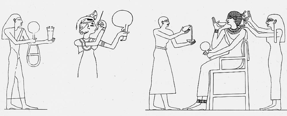 Artistic Rendering of Egyptian Ladies at Their Toilet, 1930 page 1