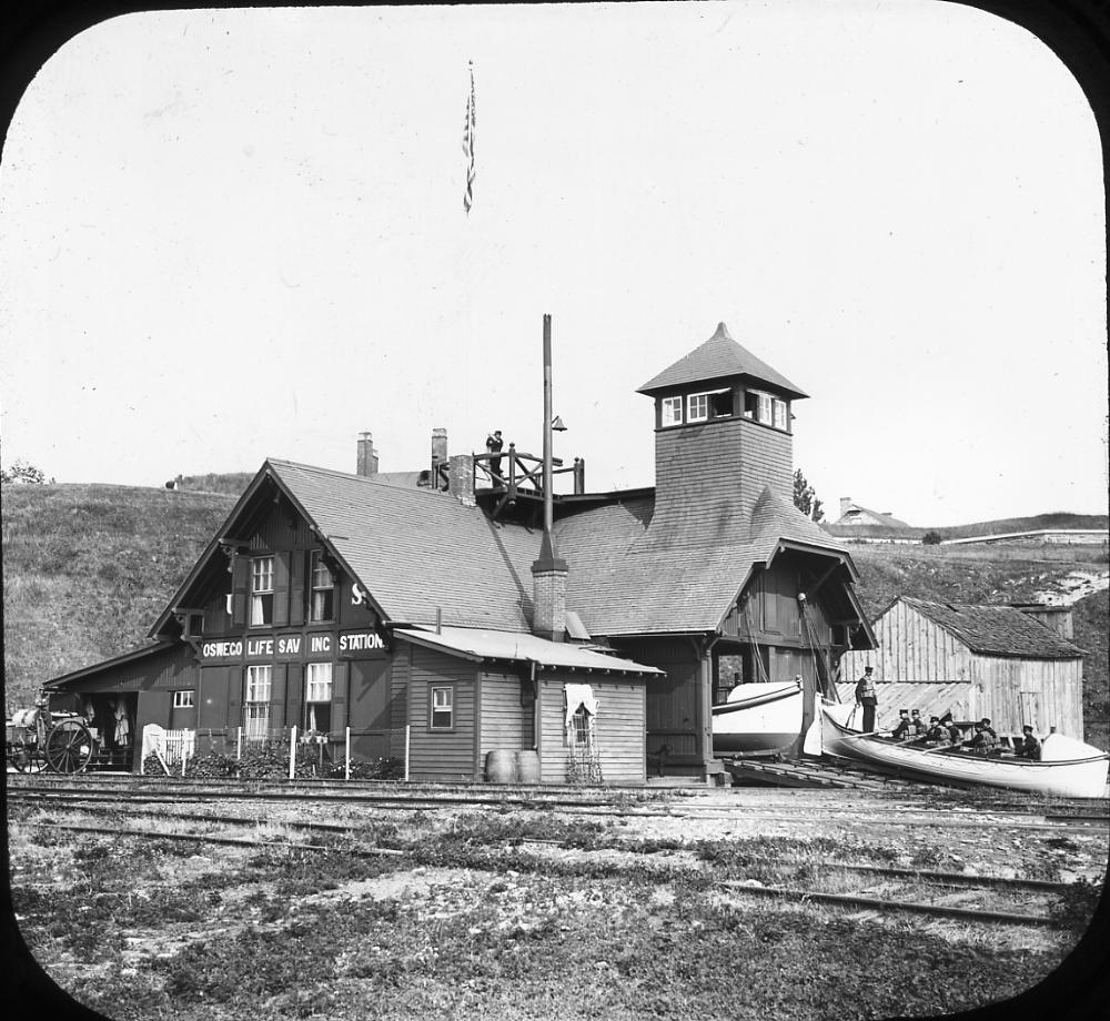Life Saving Station, Oswego, c. 1900 page 1