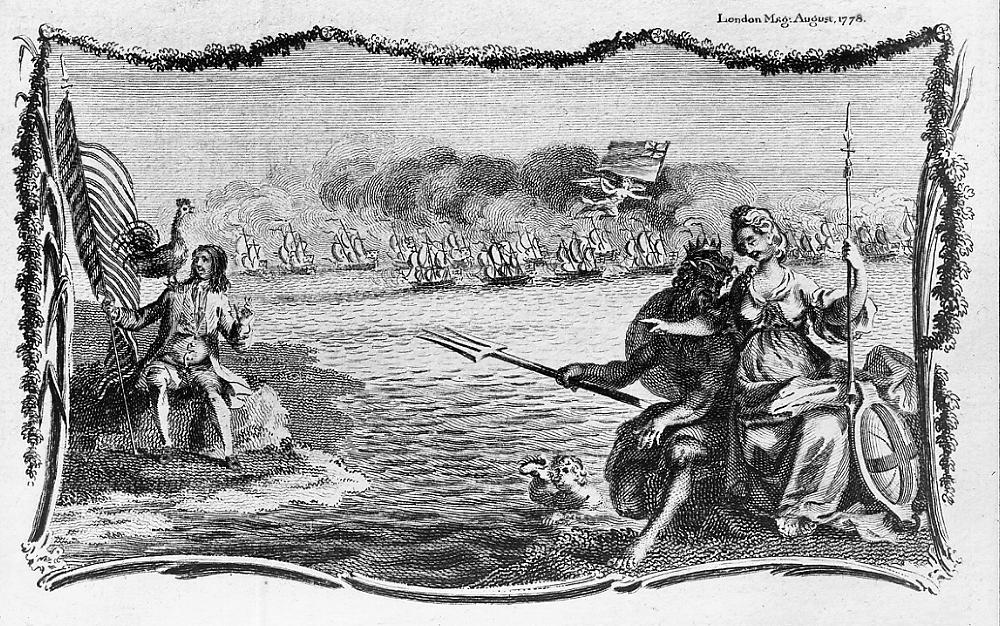 "Yankee Doodle" Cartoon, 1778 page 1