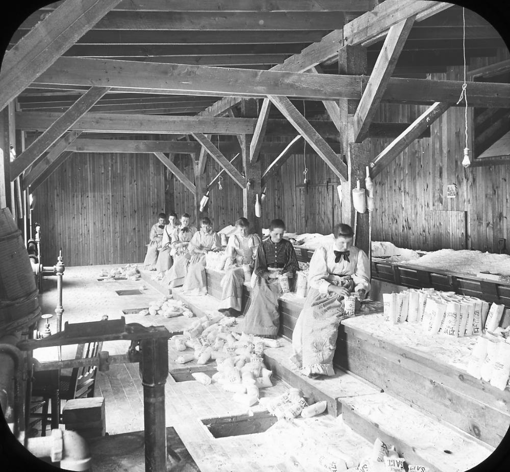 Women Bagging Salt, c. 1900 page 1