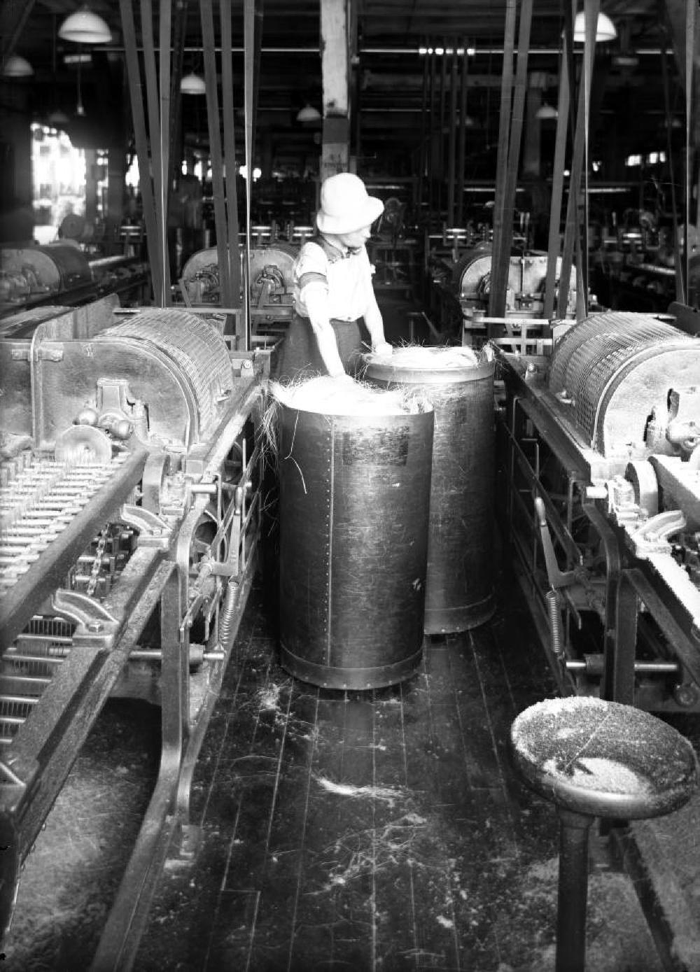 Woman Moving Baskets of Hemp, 1912 page 2