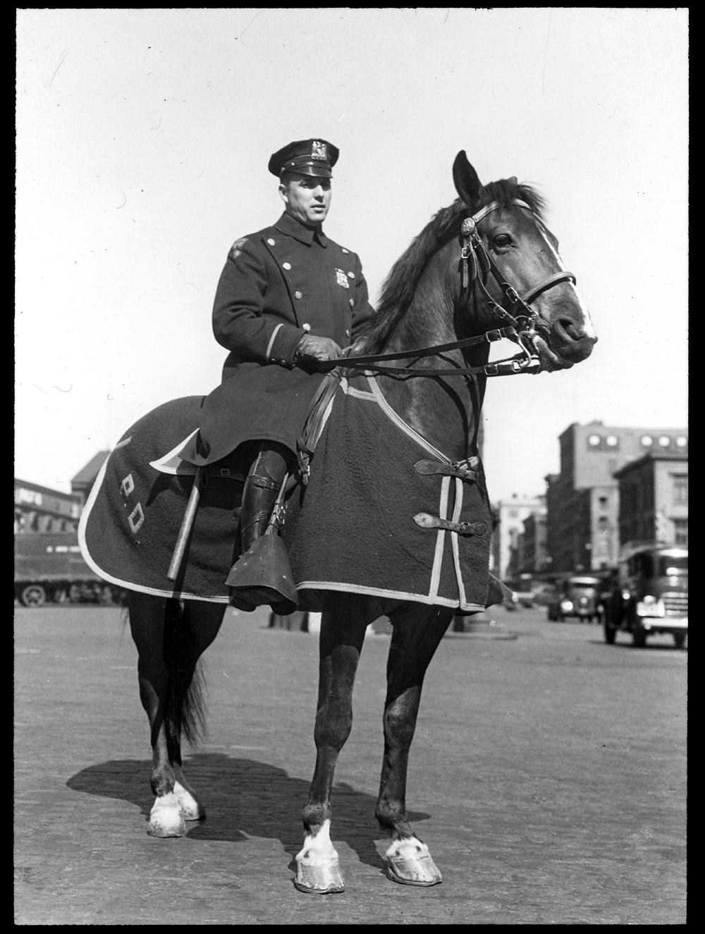 New York City Mounted Policeman, 1933 page 1