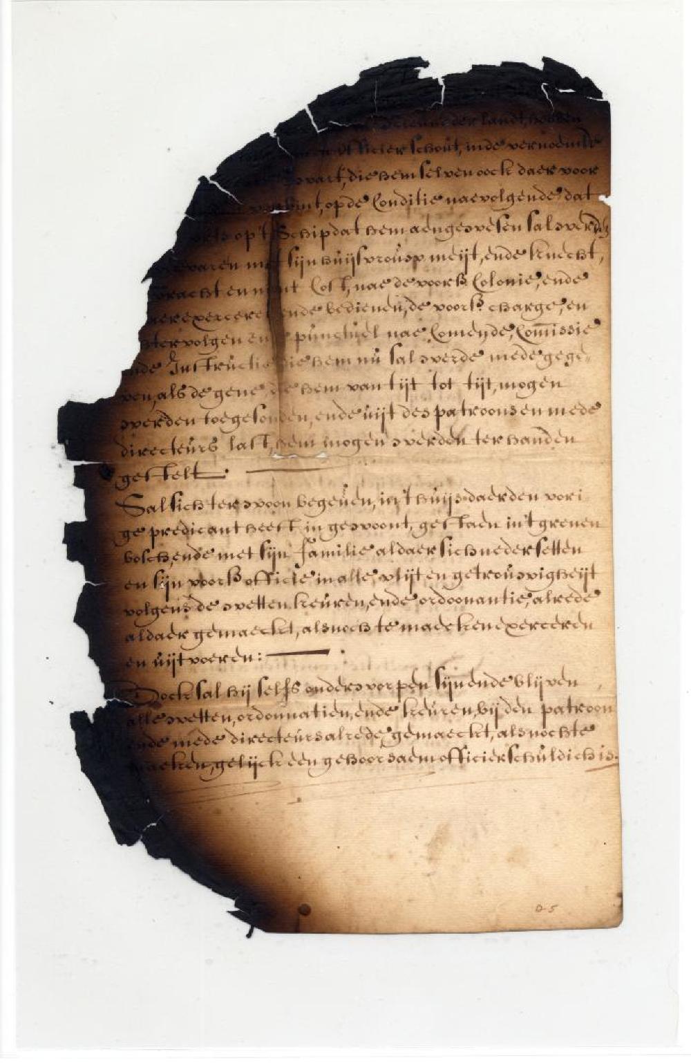 Commission of Gerrit Swart, Schout of Rensselaerswyck, April 24, 1652 page 4