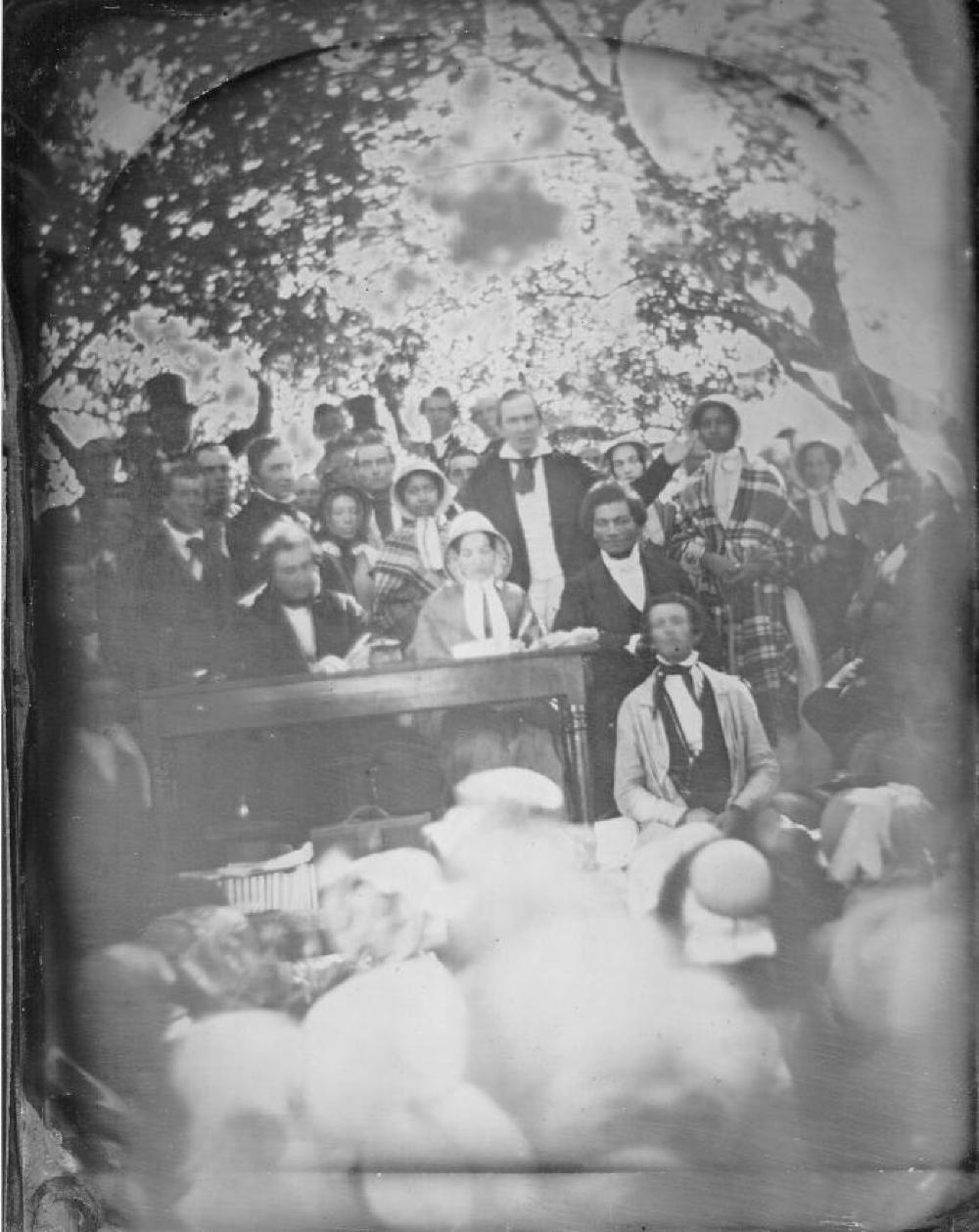Cazenovia Anti Fugitive Slave Law Convention, 1850, Daguerreotype page 1