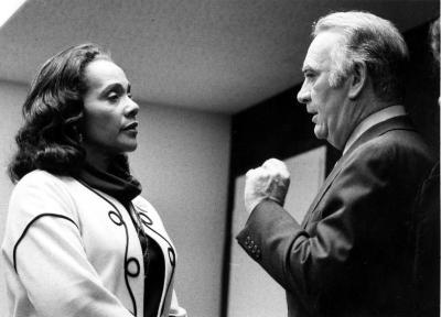 Load Coretta Scott King Endorses Hugh Carey for Second Term as Governor, 1978 in Main Document Viewer