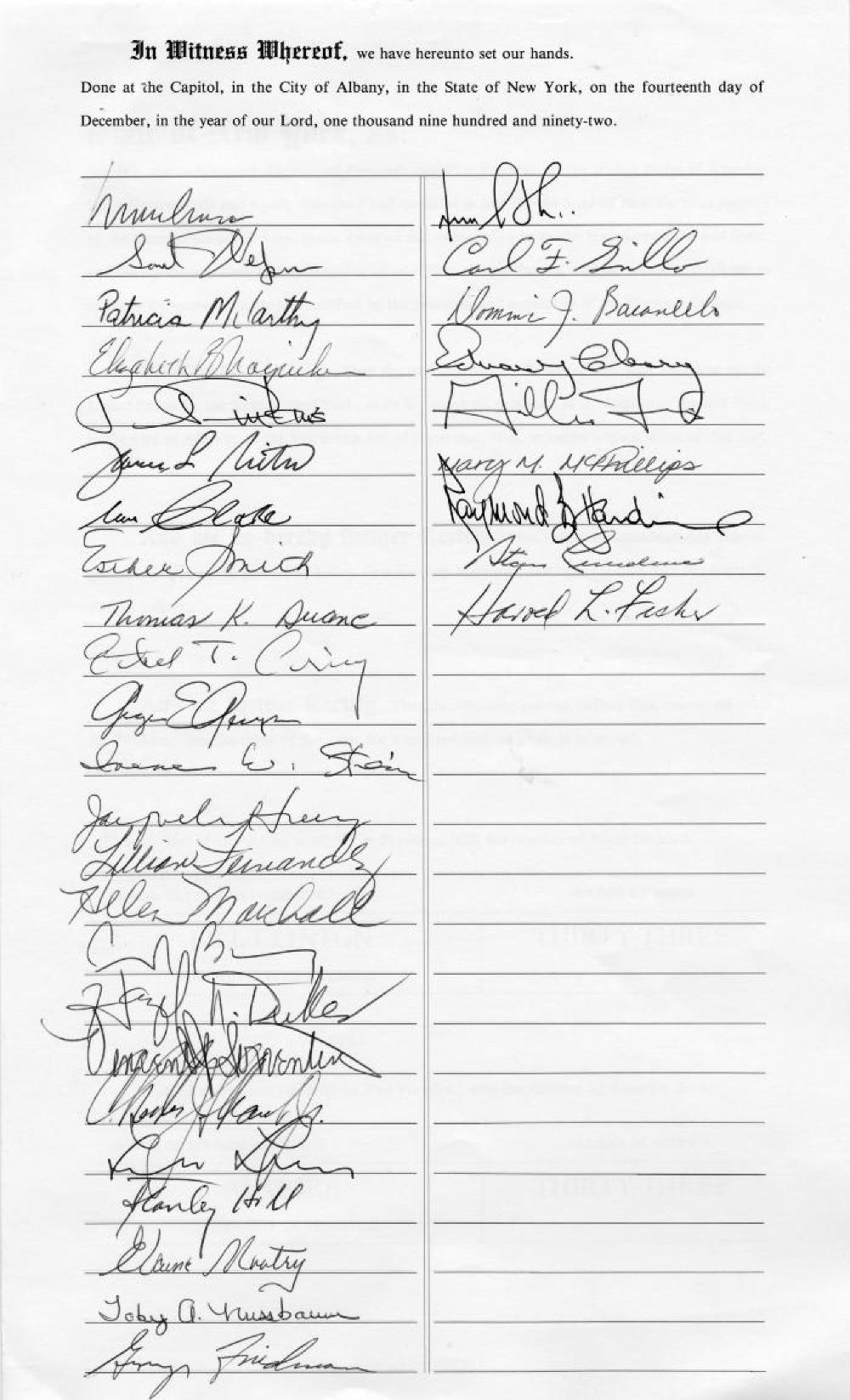 1992 Electoral College Vote of New York page 2