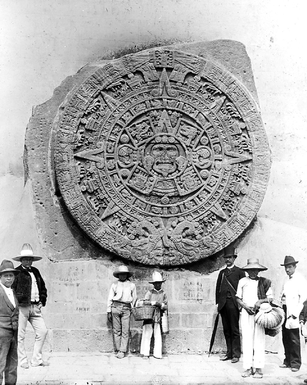 Aztec Calendar Stone, 1886 page 1