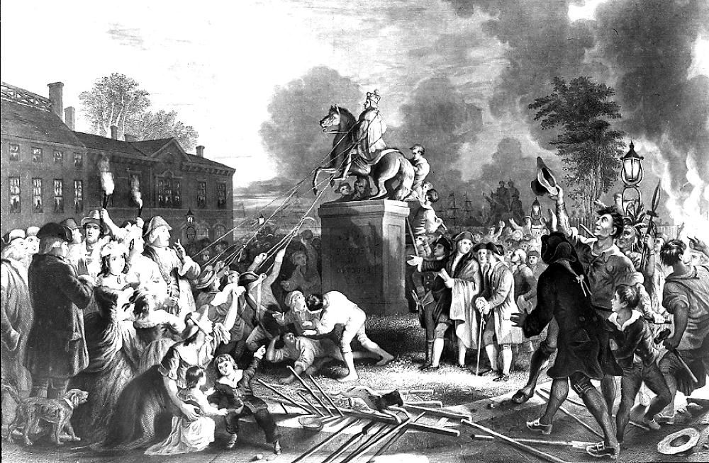 Sons of Liberty Statue, New York City, 1776 page 1