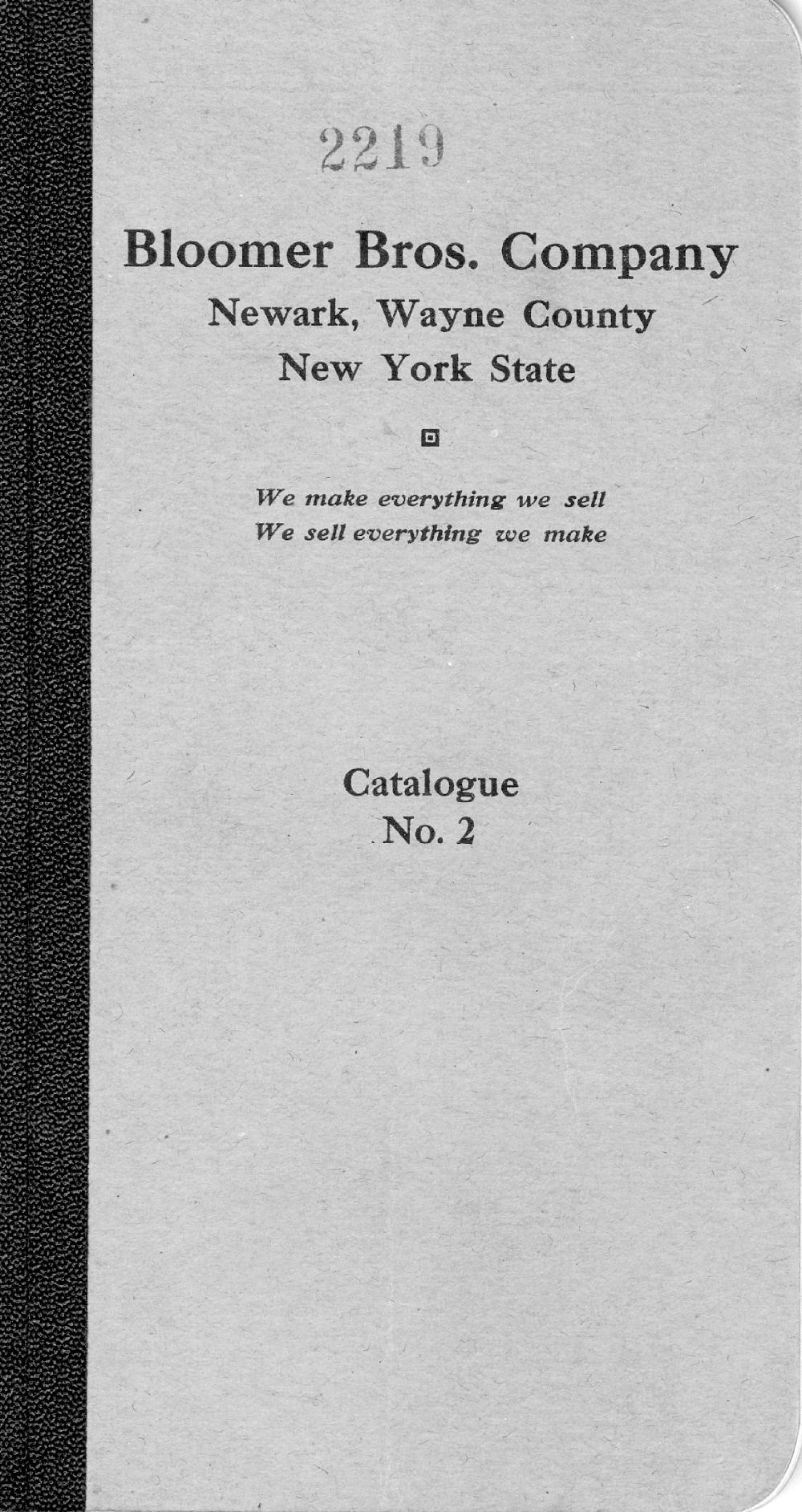 Bloomer Brothers Catalog of Paper Specialties, c. 1913 page 27