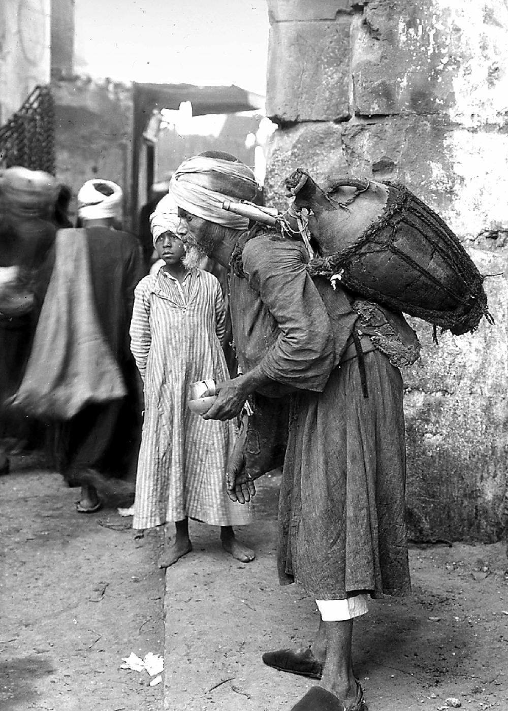 Water Peddler in Cairo, 1928 page 1