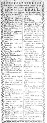 Goods Imported from London, January 27, 1774 thumbnail page 1
