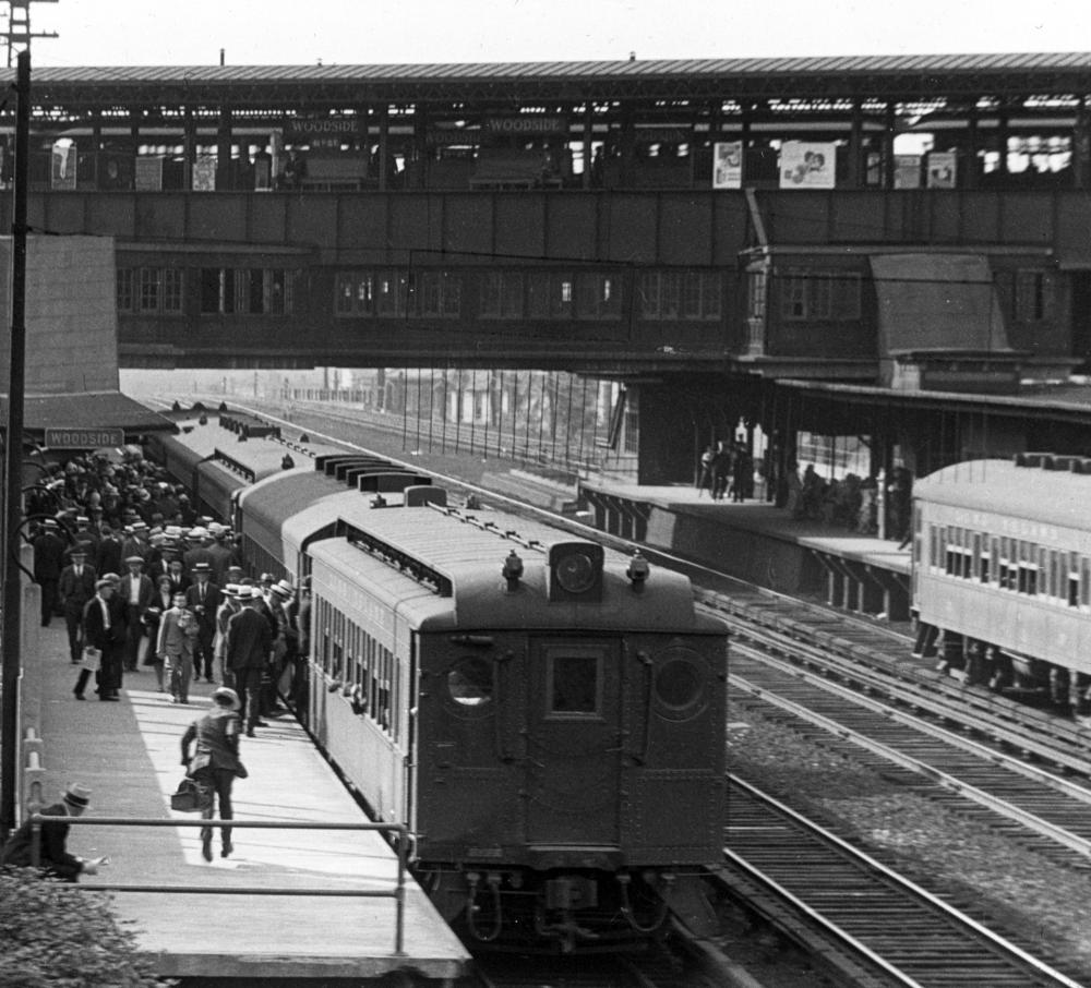 Commuter Train, Woodside, Long Island, 1934 page 1