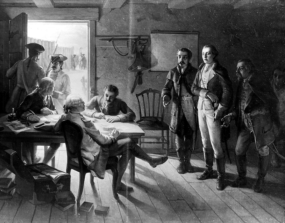 Painting of George Washington's First Mission, 1911 page 1