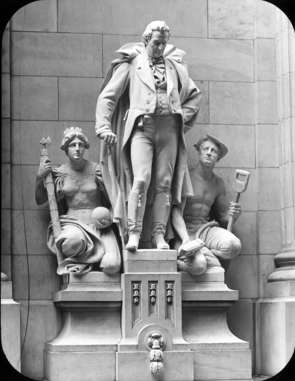 DeWitt Clinton Statue, New York City, pre-1911 page 1