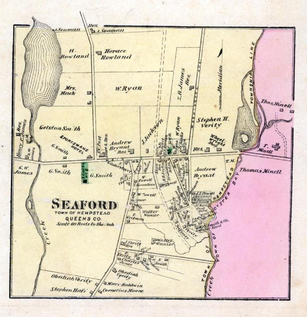 Beers Atlas, Map of Seaford, 1873 page 1