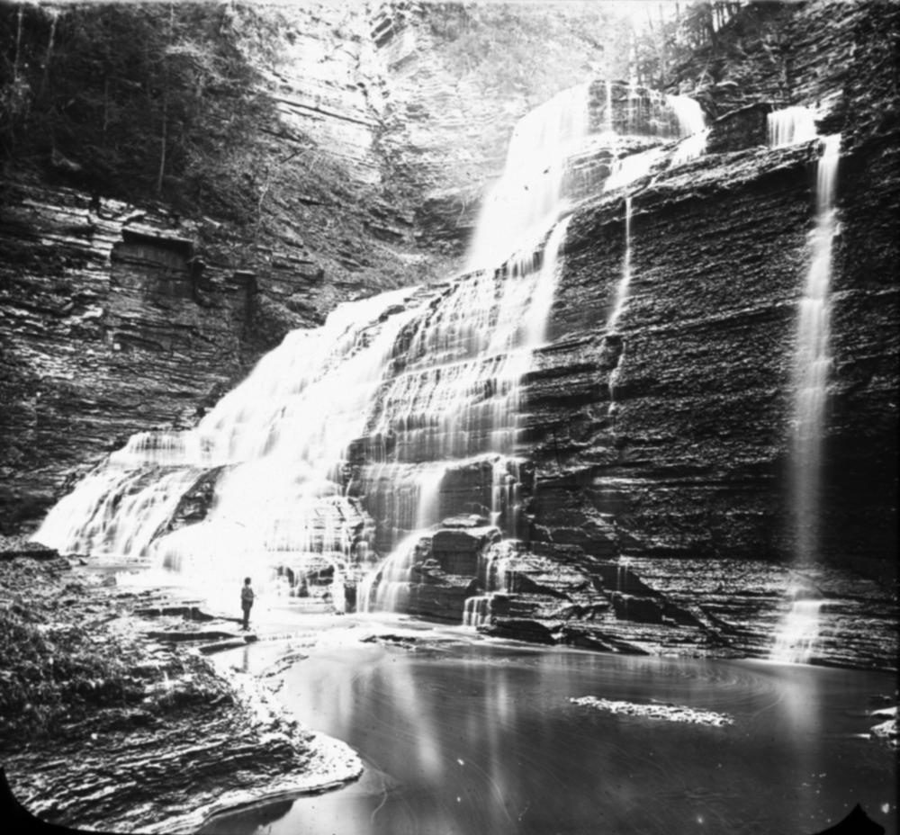 Enfield Falls, near Ithaca, c. 1900 page 1